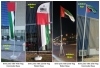 dubai sign display stand crowed control Q stands  Barrier and Queue Up Control System. Queue Up Stand - Crowd control barriers aka Q Stand are sold as portable folding free standing raffle box suggection box feedbak box acrylic products